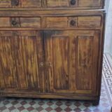 Buffet deux corps vintage