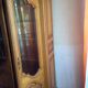 Solid wood bookcase 2 doors