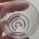 Lot of old small alcohol glasses, Lulli, in Baccarat crystal, signed
