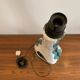 Asymmetrical ceramic lamp Vallauris France 1950, signed, unique