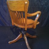 American oak desk chair 1920/30 Cosmo Paris