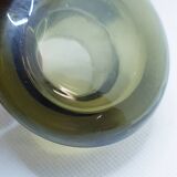 Smoked glass water carafe