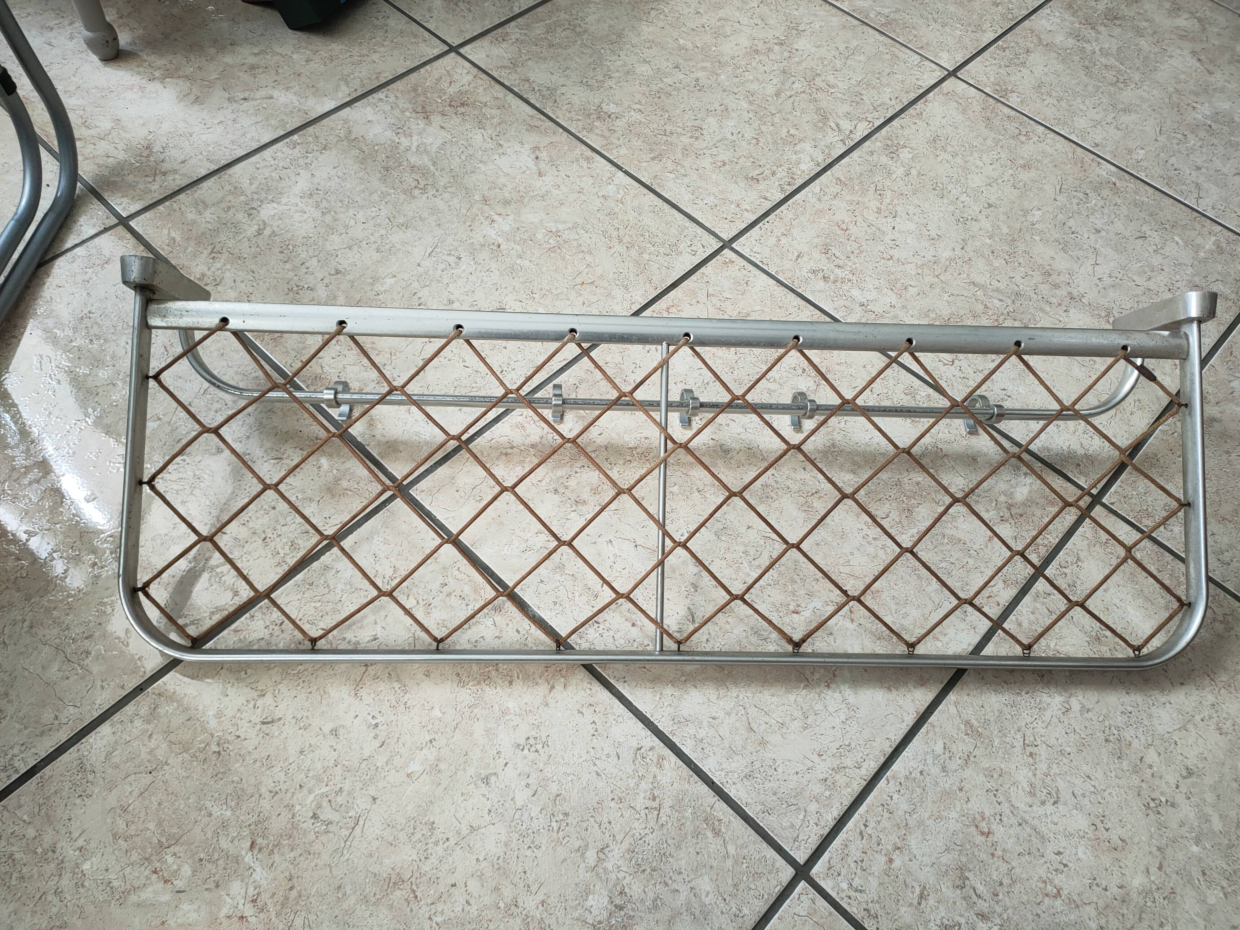 50s-60s aluminum coat rack
