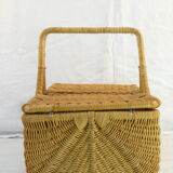 Former PIQUE-NIQUE basket has double-beating wicker