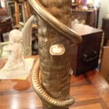 Lamp in bronze