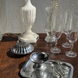 Alabaster lamp base H33.5