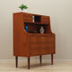 Secrétaire en teck, design danois, années 1970, production: Danemark