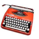 Hermes baby orange terracota typewriter revised new ribbon
