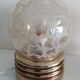 Pair of golden bedside lamps