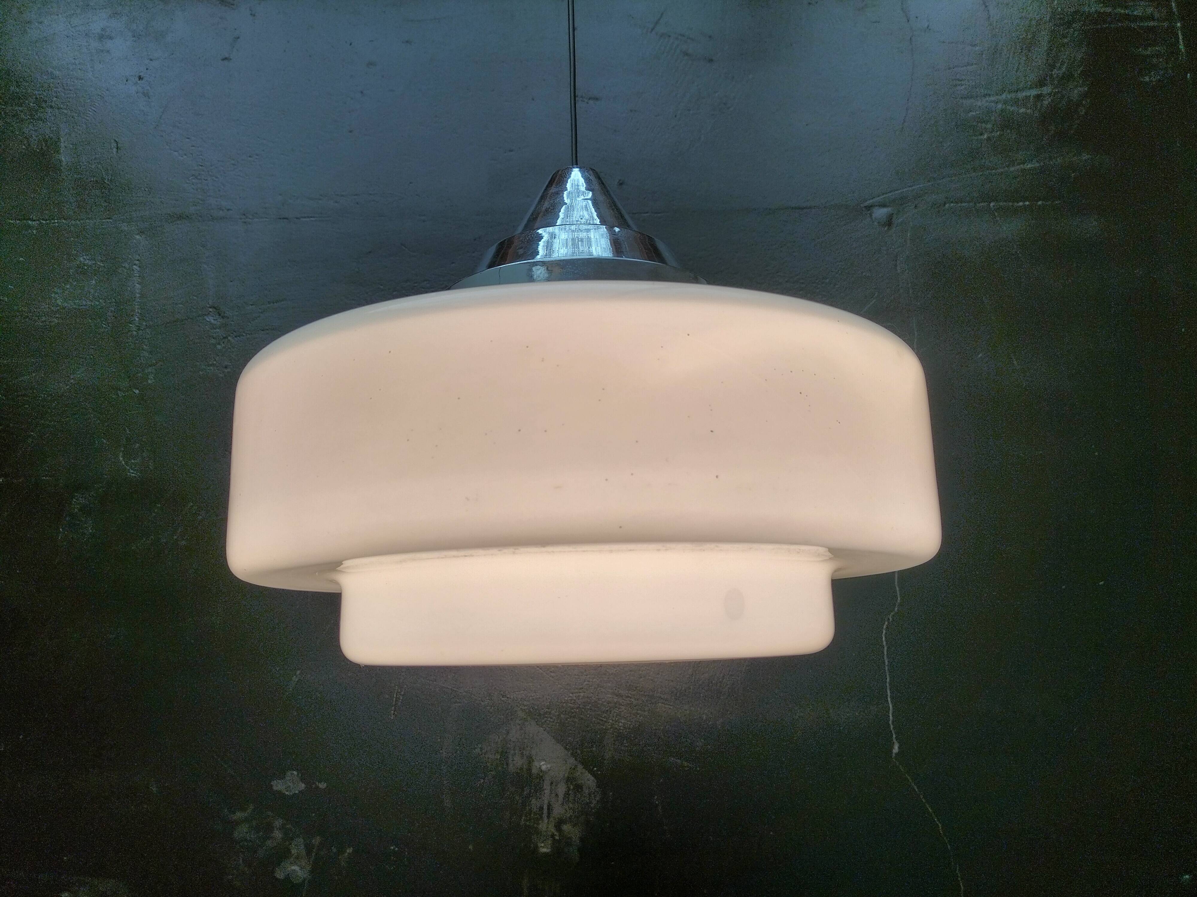 Art deco pendant light