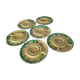 Série de 6 assiettes à Artichauts Orfinox
