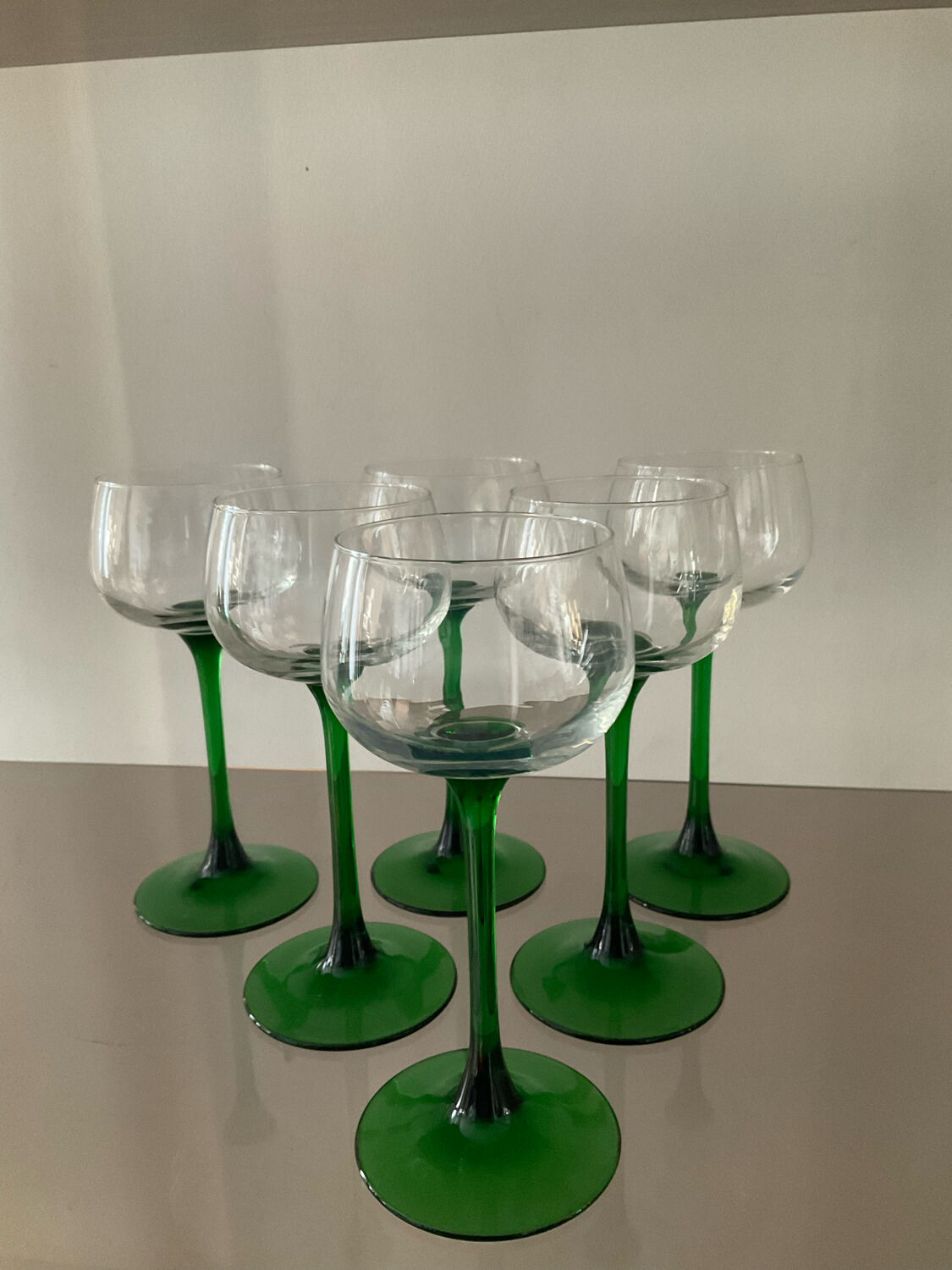 Série de 6 verres à vin vintage Luminarc