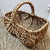 Vintage wicker basket