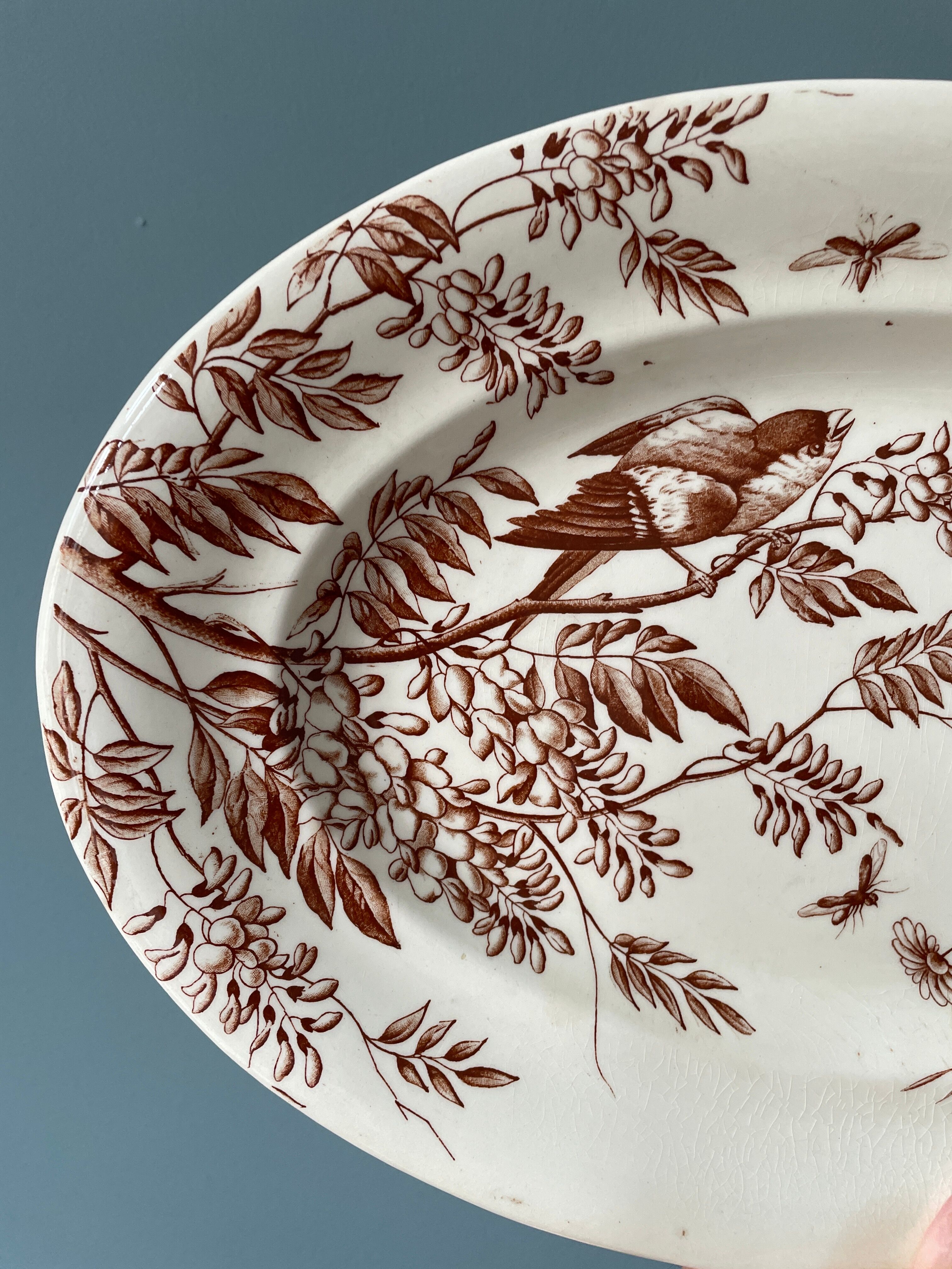 Oval flat iron earth, XIXth century