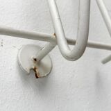 Minimalist German rope coat rack from the mid-century, 1960s.