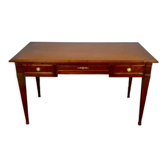 Louis XVI desk in solid cherrywood