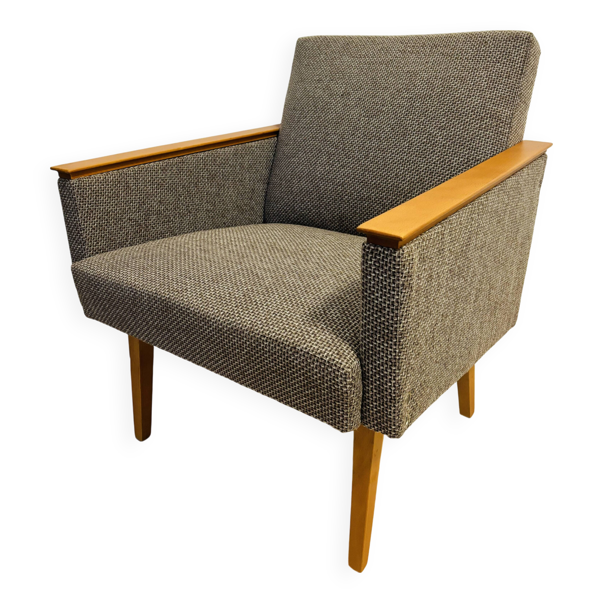 Vintage Lounge Armchair from Czechoslovakia 1970’s
