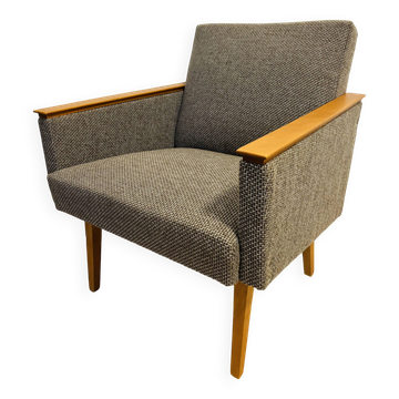Fauteuil de salon vintage de Tchécoslovaquie des années 1970