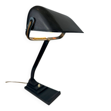 Original Erpé notary lamp – model 52 – Bakelite and cast iron
