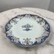 plate decorative plate Rouen Handmade