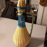 Scoubidou carafe bottle