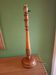 Lampe en bois doré