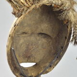 Superbe Masque idimu LEGA Congo Rdc rt Tribal Africain