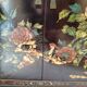 Meuble chinois laqué ancien décor oiseaux – cabinet asiatique