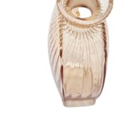 Art Deco carafe from Hortensja Glassworks, Poland, 1930s