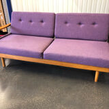 Daybed 2P convertible sofa by Walter Knoll circa 1960