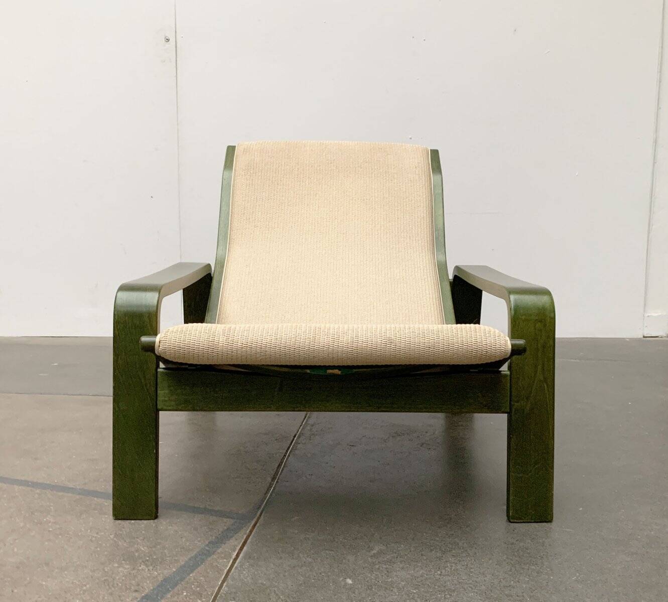 Ensemble de fauteuils lounge Pulkka finlandais du milieu du siècle avec ottomans par Ilmari Lappalainen pour Asko