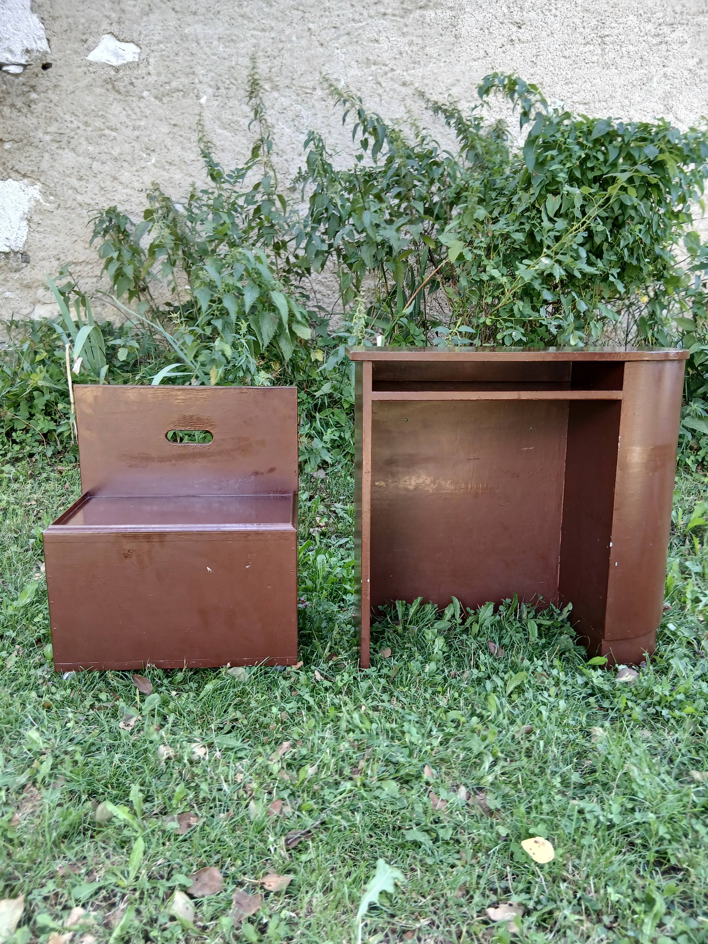 Vintage children's desk
