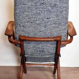 Pair of scandinavian mechanism armchairs from the 1970s