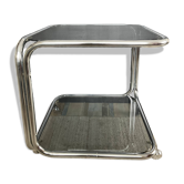 Table d’appoint Space Age sur roulettes