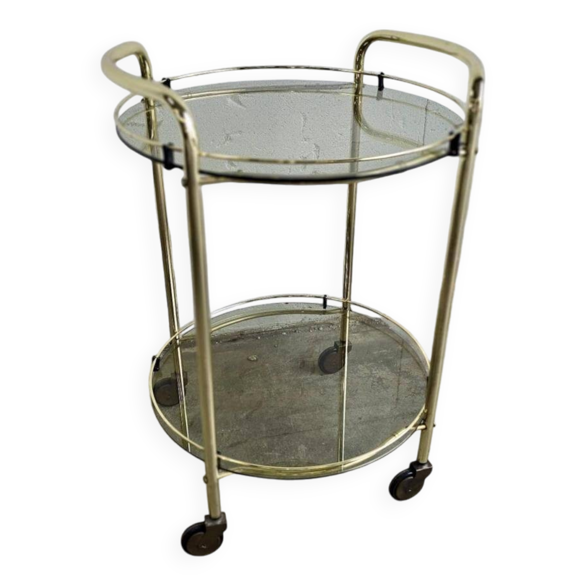 Vintage “gold” trolley / bar trolley / tea trolley