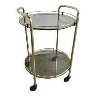 Vintage “gold” trolley / bar trolley / tea trolley