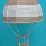 Jute hanging lamp for children's room