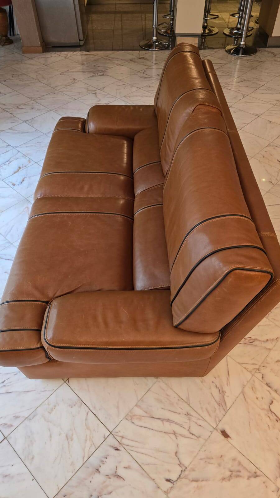Leather sofa