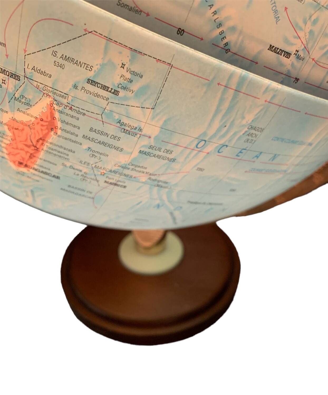 Michelin luminous vintage globe