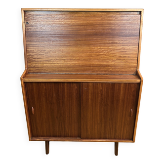 Mid century retro vintage teak bureau 1960