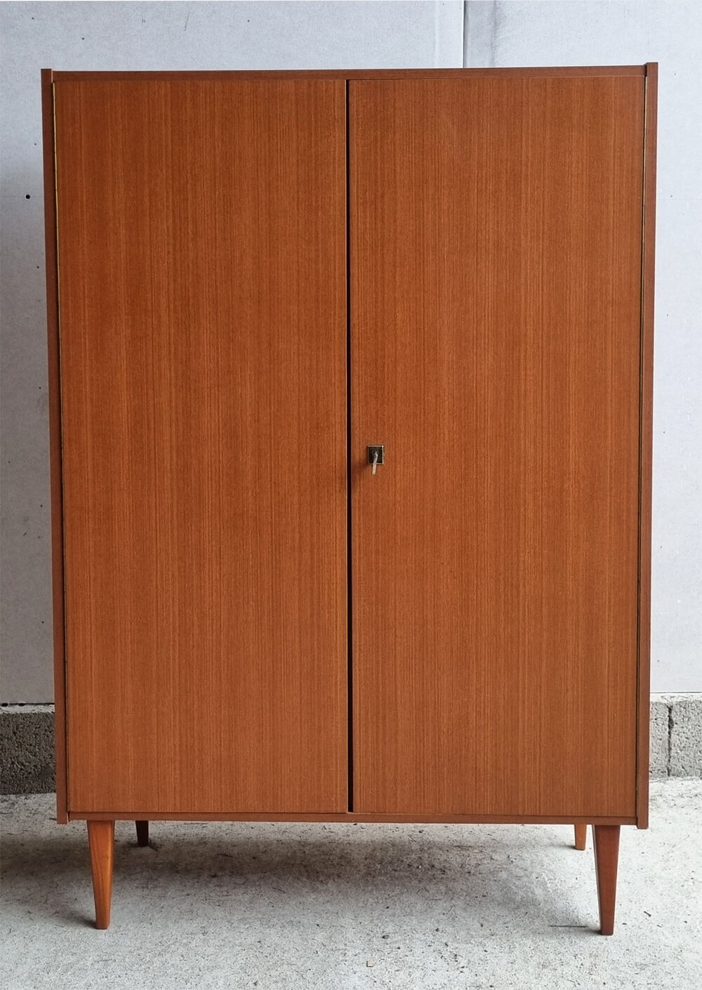 Shelf cabinet, linen, bookcase, 60s