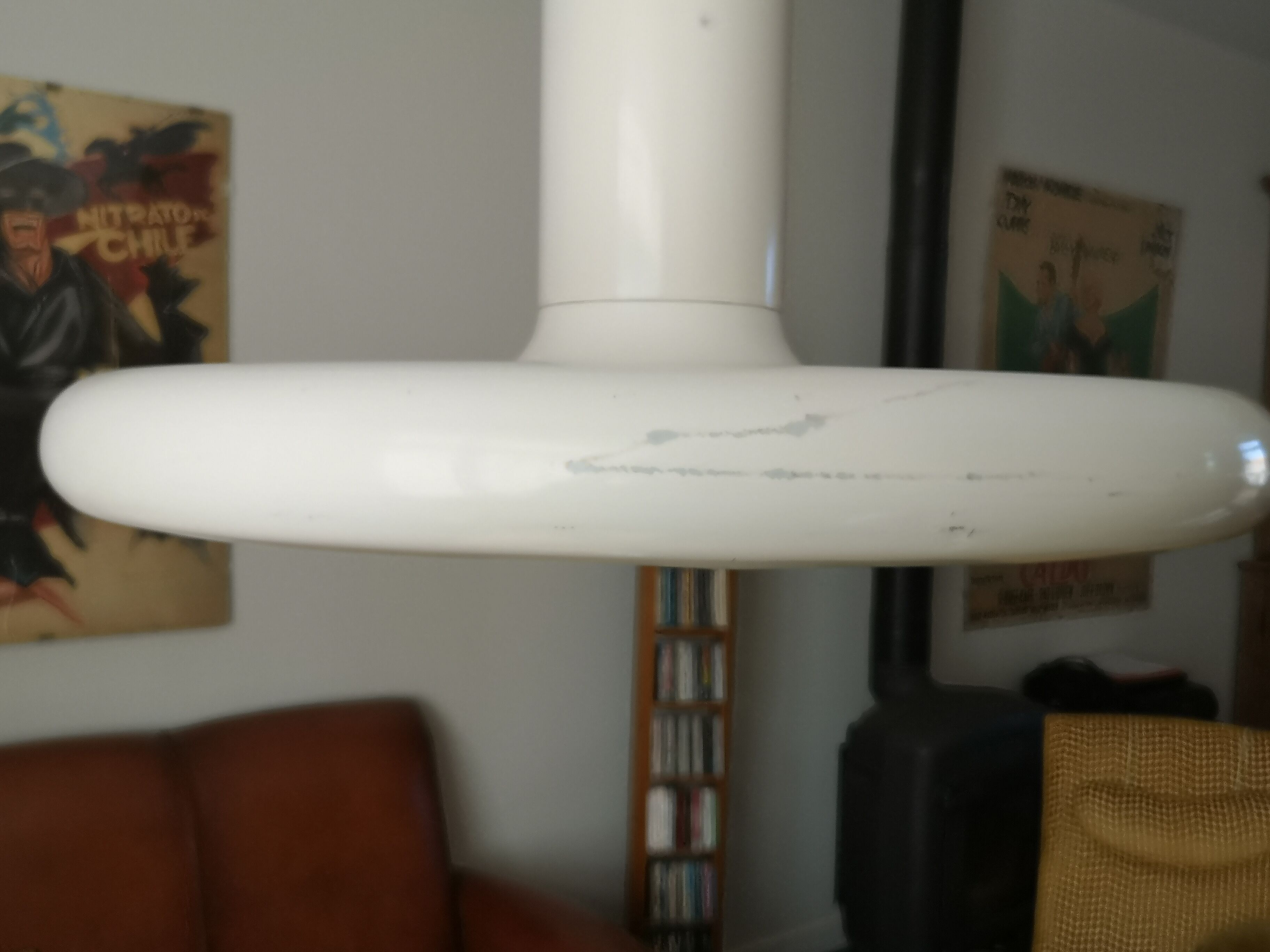 White Lita hanging 60 cm