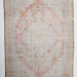 7x10 Rug For Living Room Pale Red Persian Rug, 229x326Cm