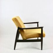 Fauteuil jaune GFM-64 attribué à Edmund Homa, 1970