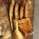 Large Carved Wooden Hand - 1950s