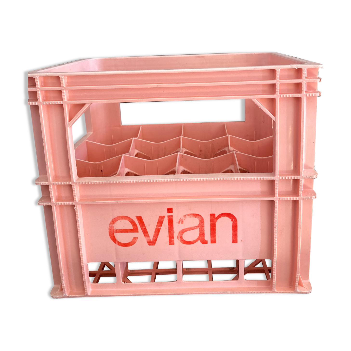 Evian bottle holder