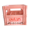 Evian bottle holder