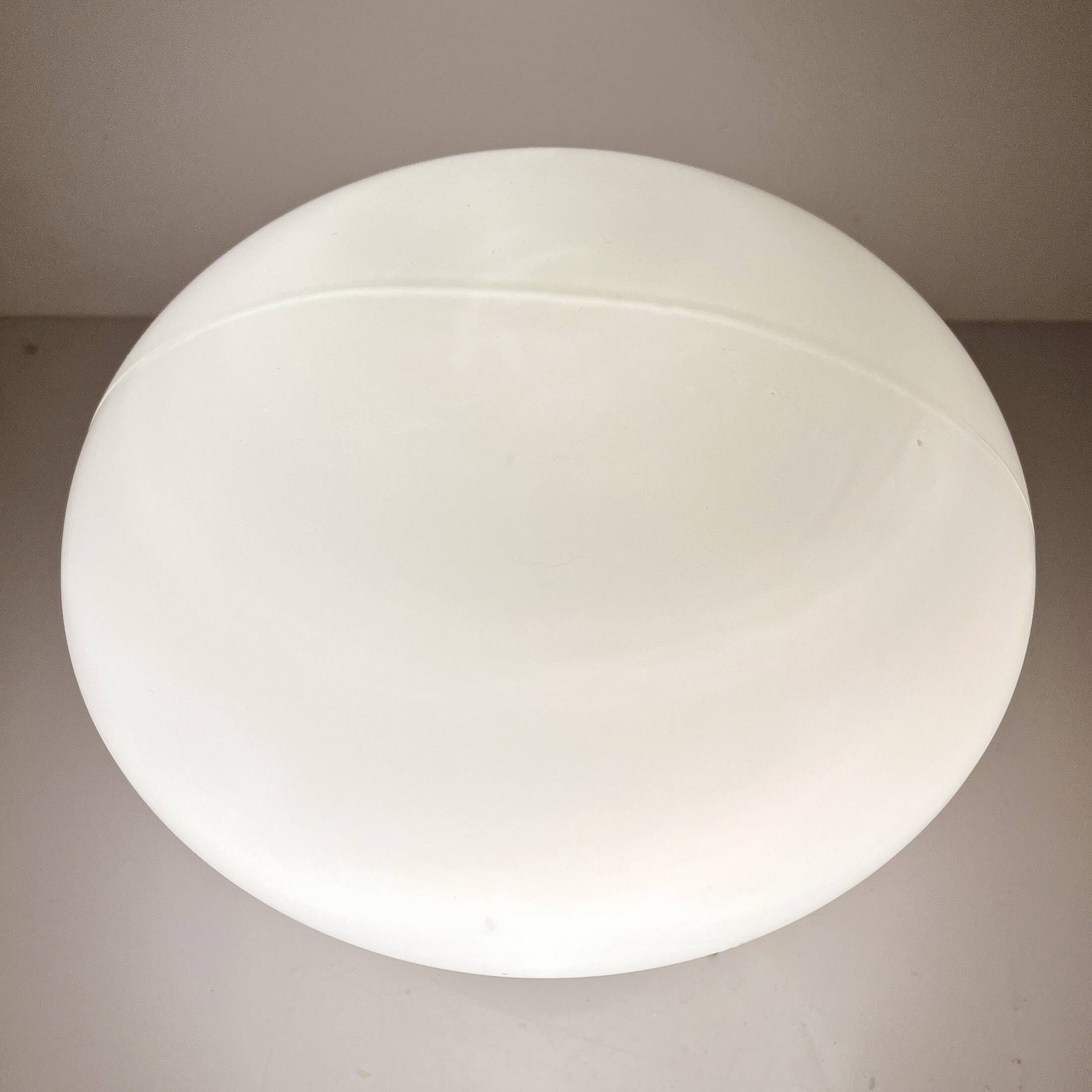 White wall lamp, Elektrosvit Nové Zámky, Czechoslovakia, 1960s, space age