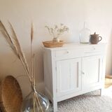 Old white Parisian buffet