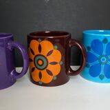 Set of 5 vintage mugs